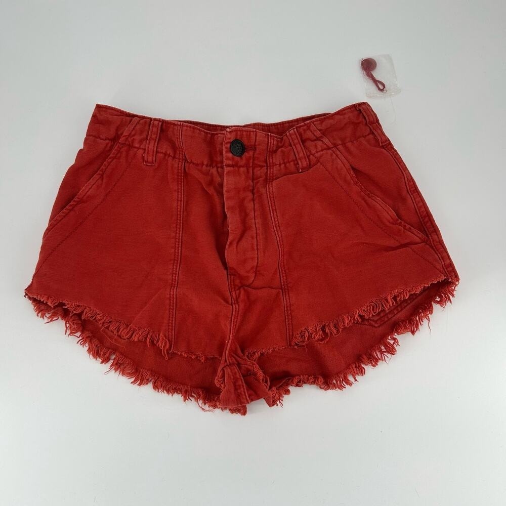 NWOT Free People Red Shorts